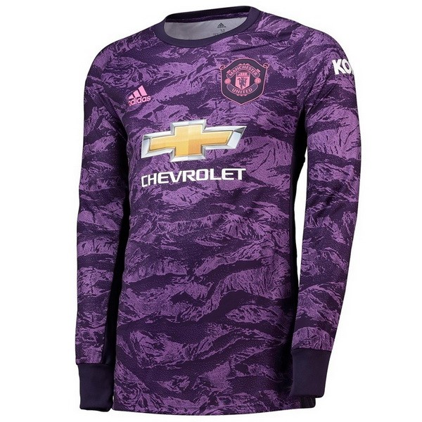 Maillot Football Manchester United ML Gardien 2019-20 Purpura